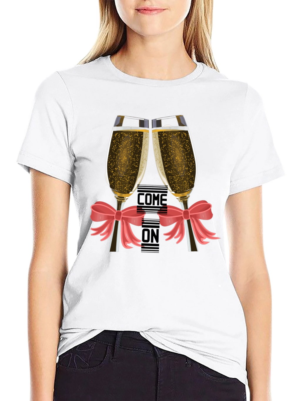 Come On Champagne Toast T-Shirt
