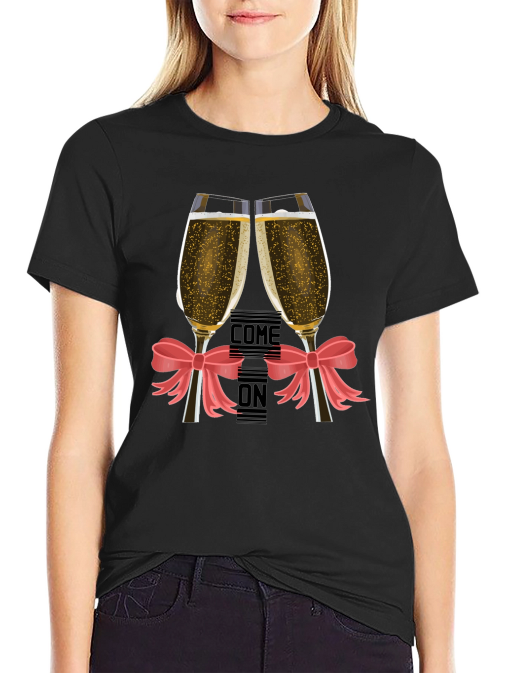 Come On Champagne Toast T-Shirt