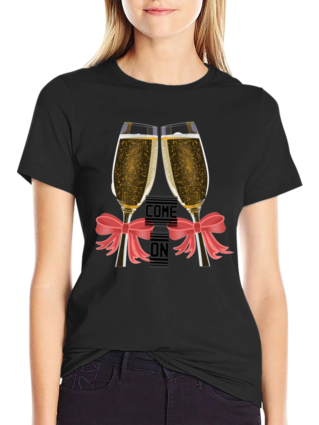 Come On Champagne Toast T-Shirt