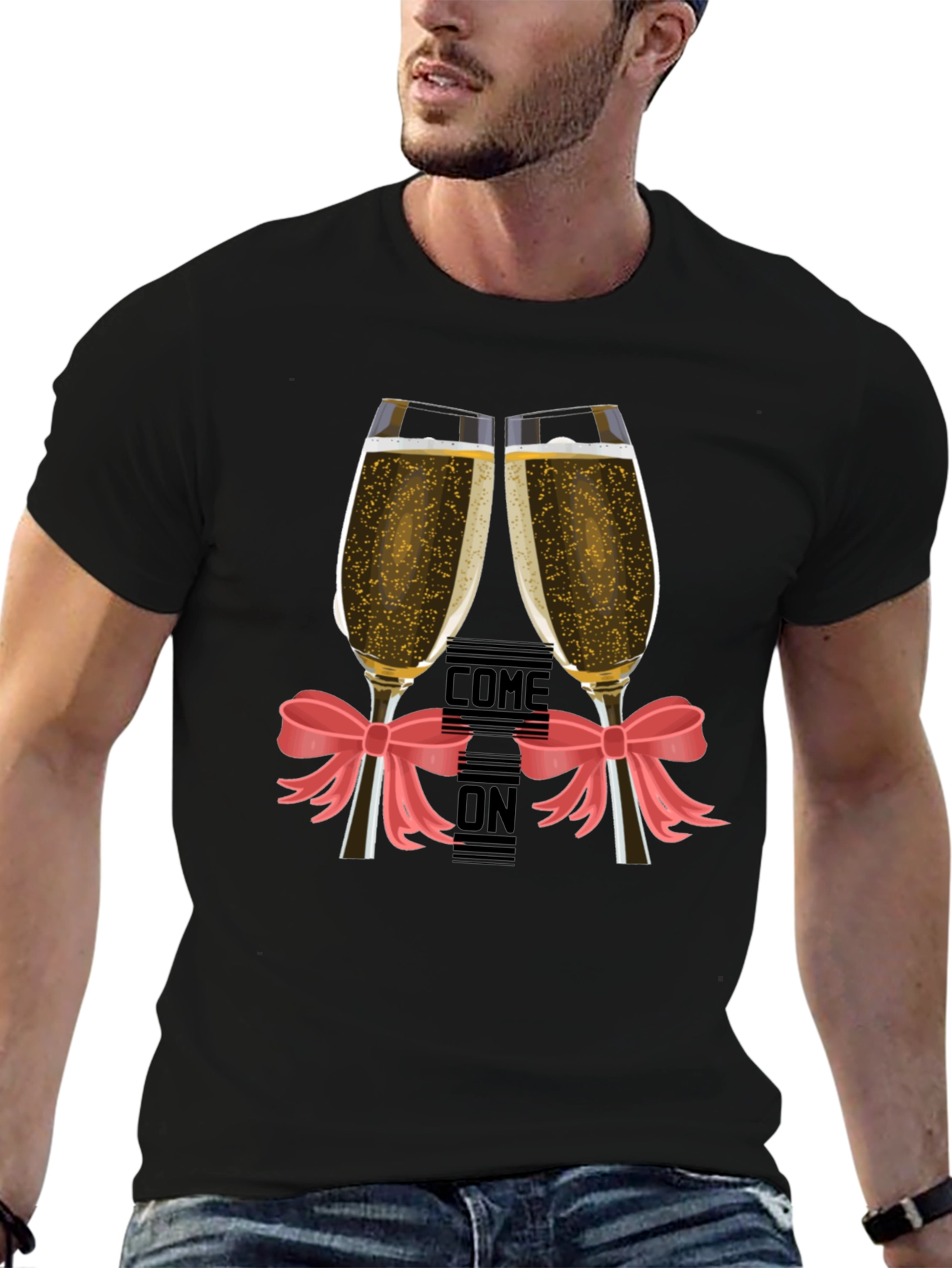Come On Champagne Toast T-Shirt