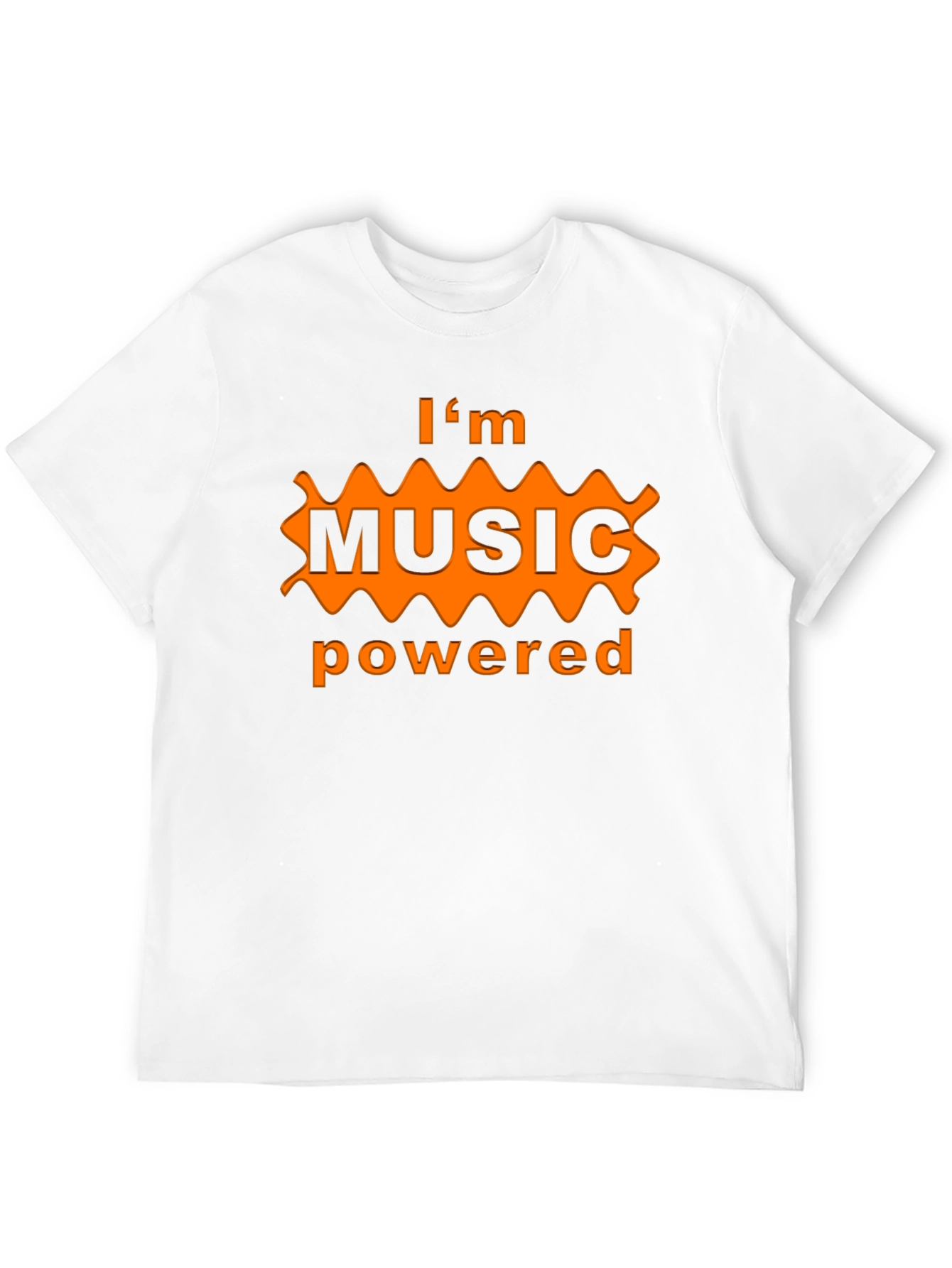 Im Music Powered Black T-Shirt