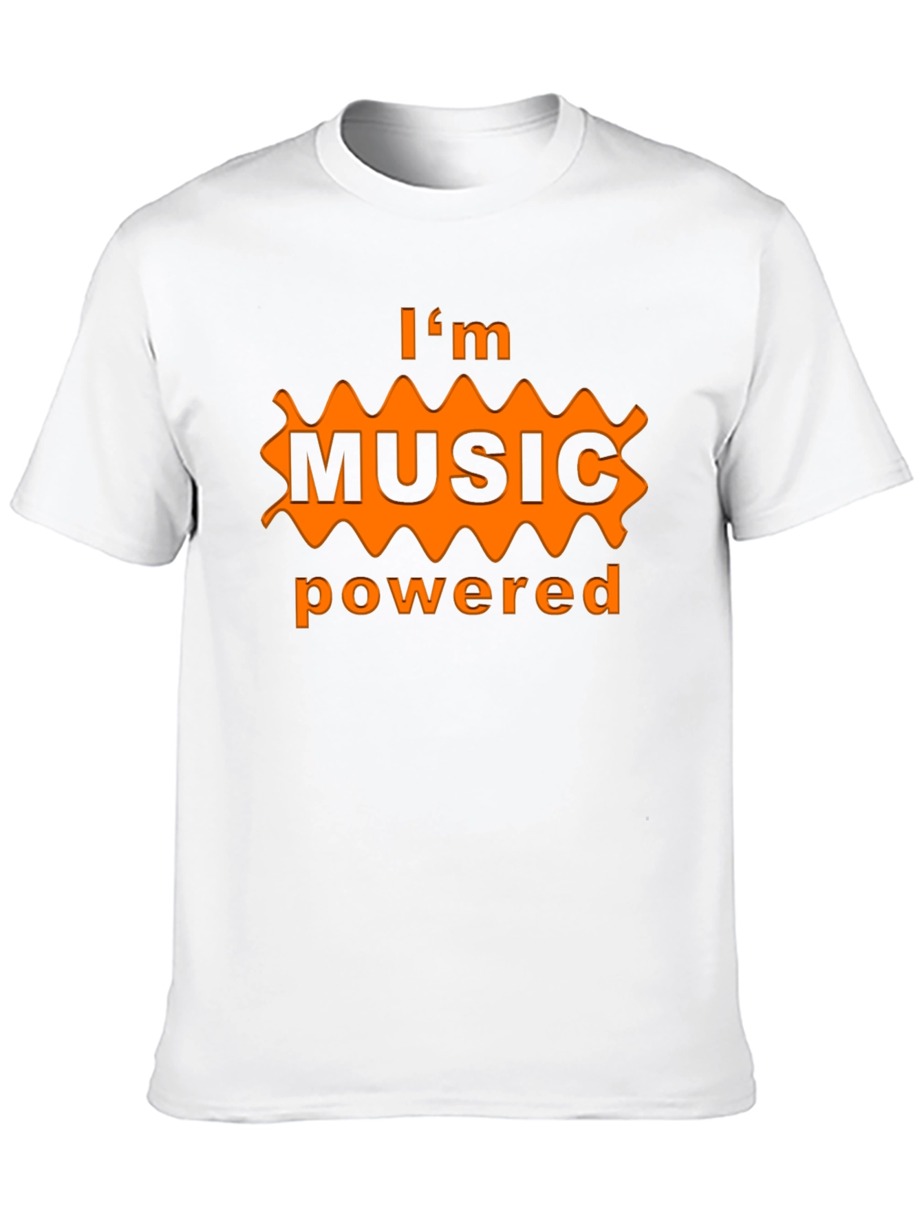 Im Music Powered Black T-Shirt