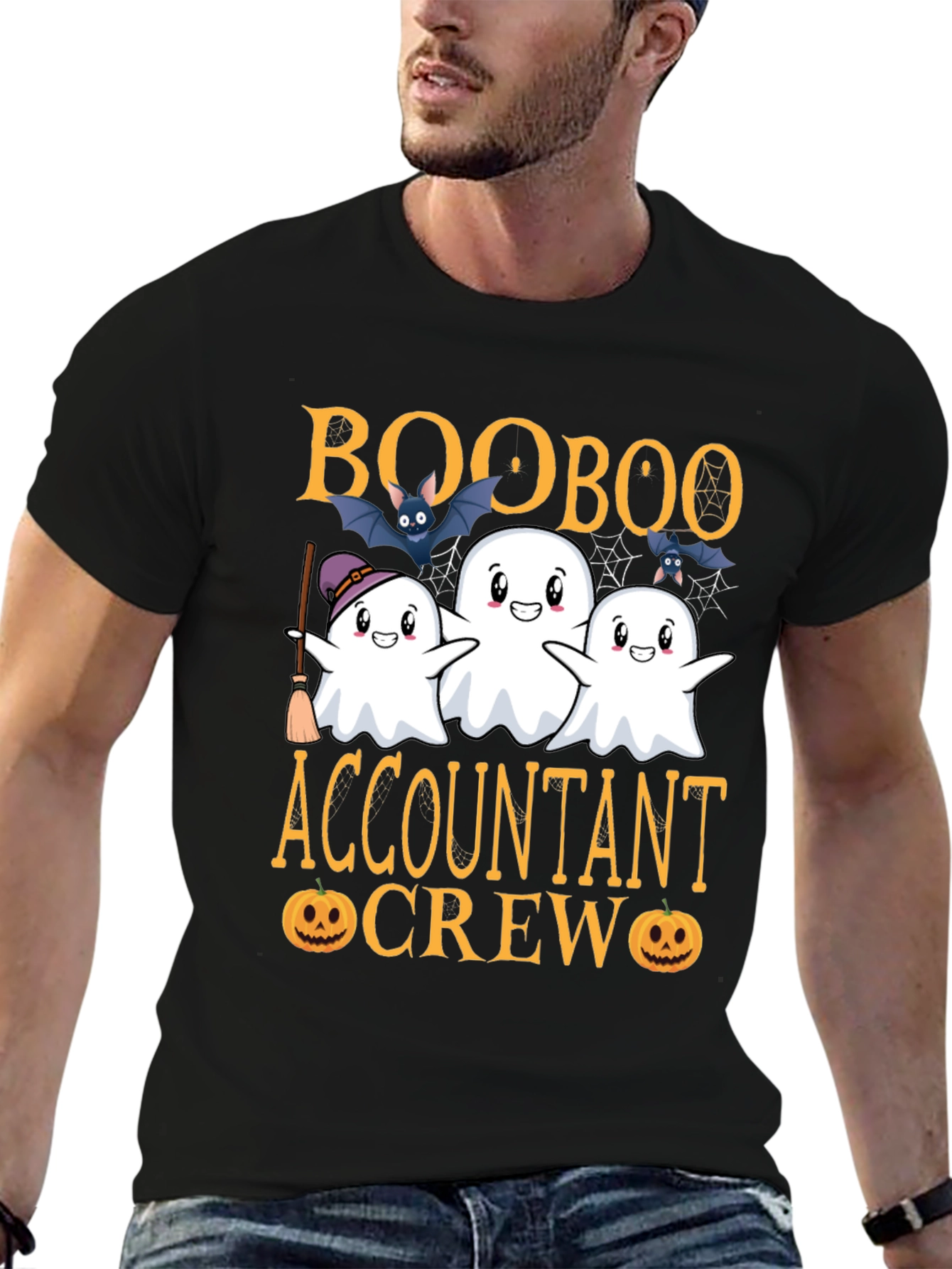 Boo Boo Accountant Crew Halloween T-Shirt