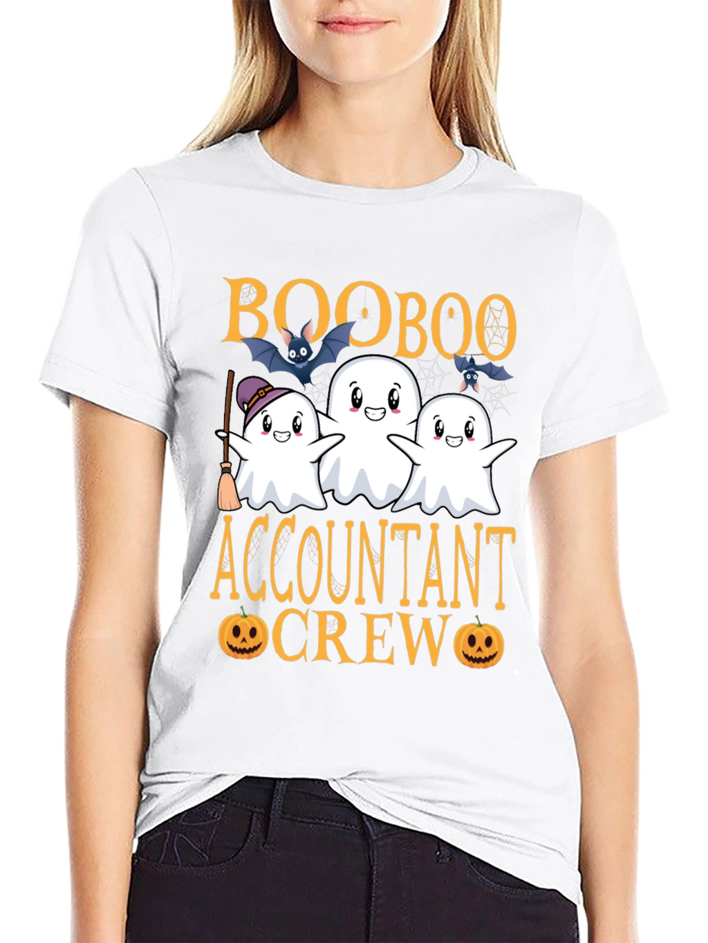 Boo Boo Accountant Crew Halloween T-Shirt