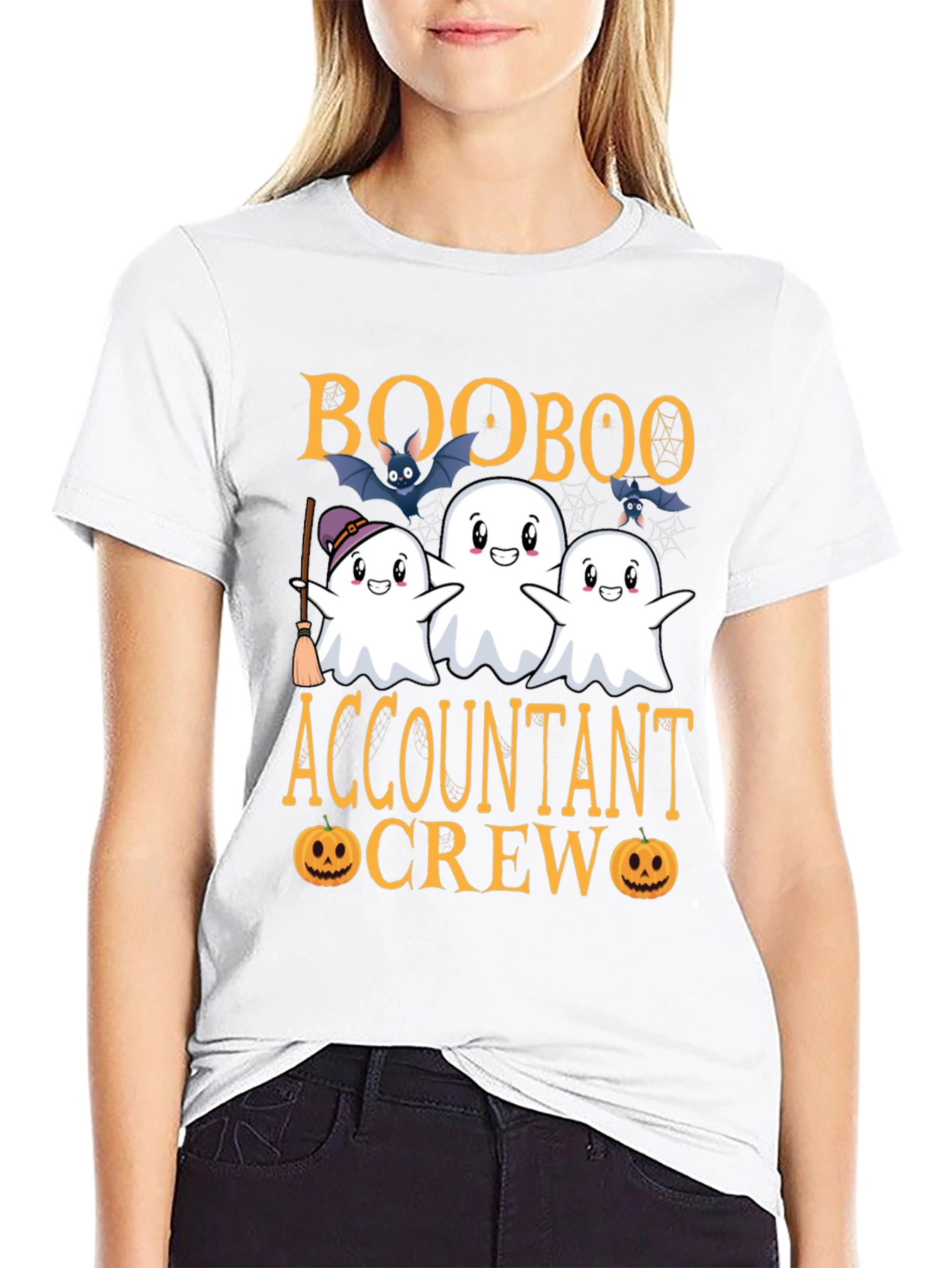 Boo Boo Accountant Crew Halloween T-Shirt