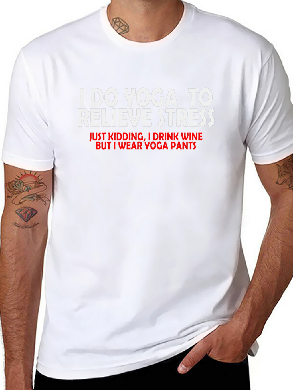 Yoga Stress Relief T-Shirt