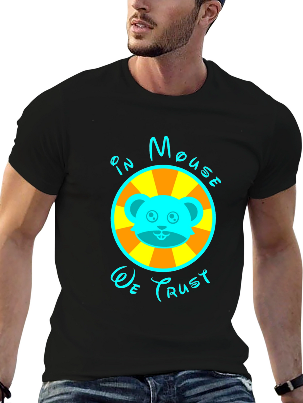 In Mouse We Trust Graphic Tee
