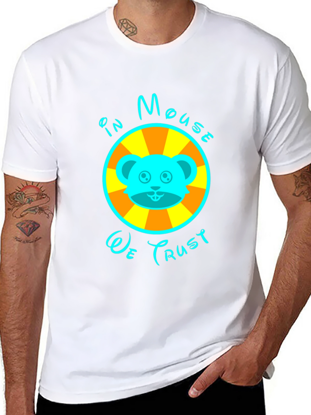 In Mouse We Trust Graphic Tee