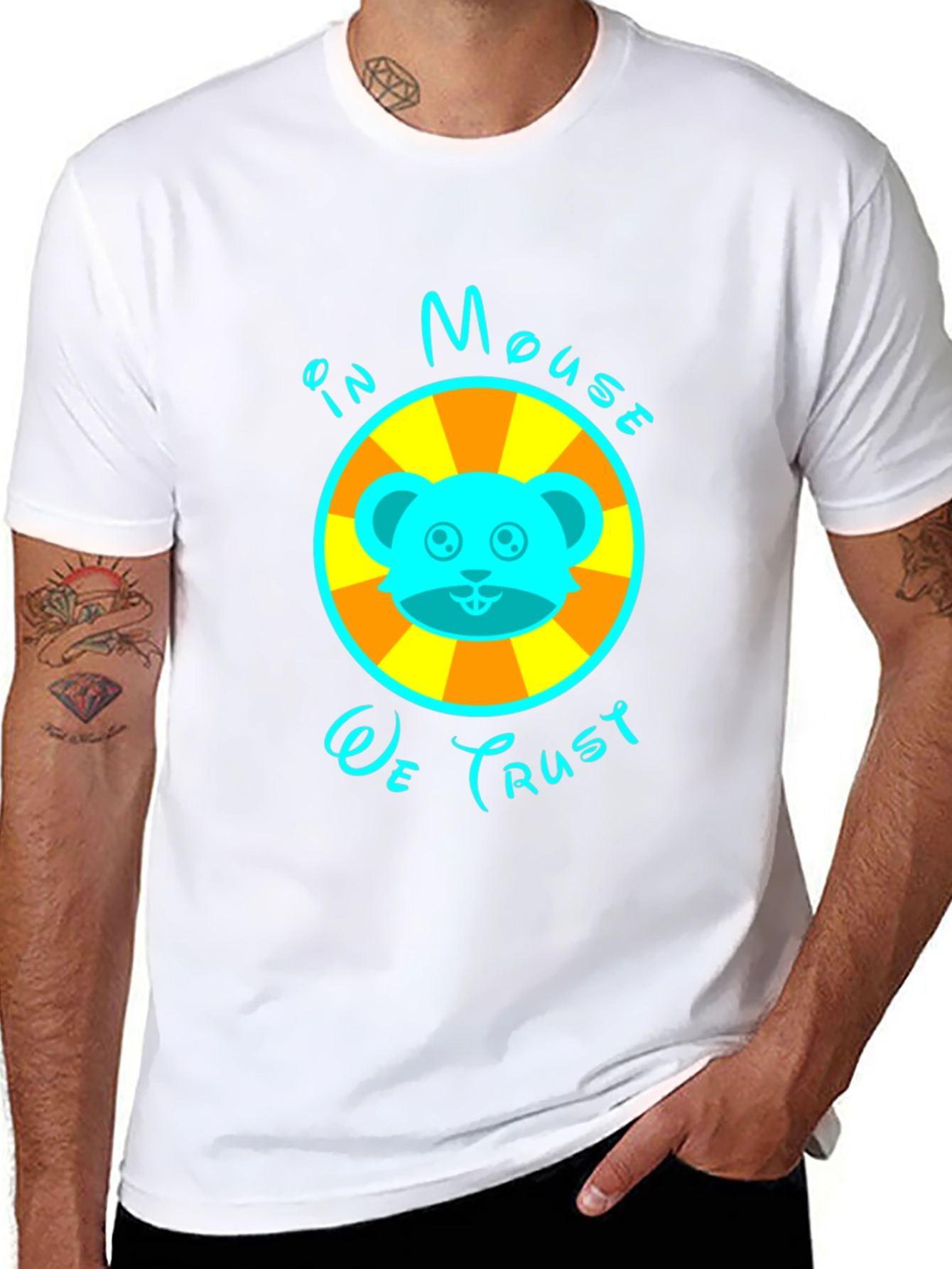 In Mouse We Trust Graphic Tee