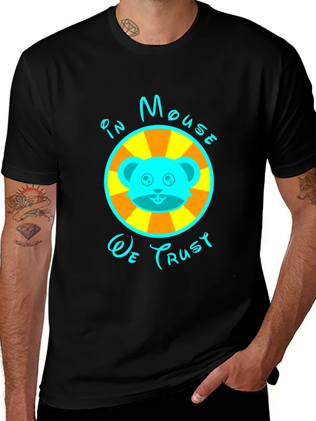 In Mouse We Trust Graphic Tee