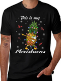 Christmas Pineapple T-Shirt - Festive Holiday Apparel