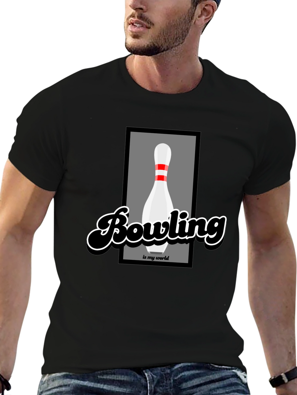 Bowling is My World Graphic Tee