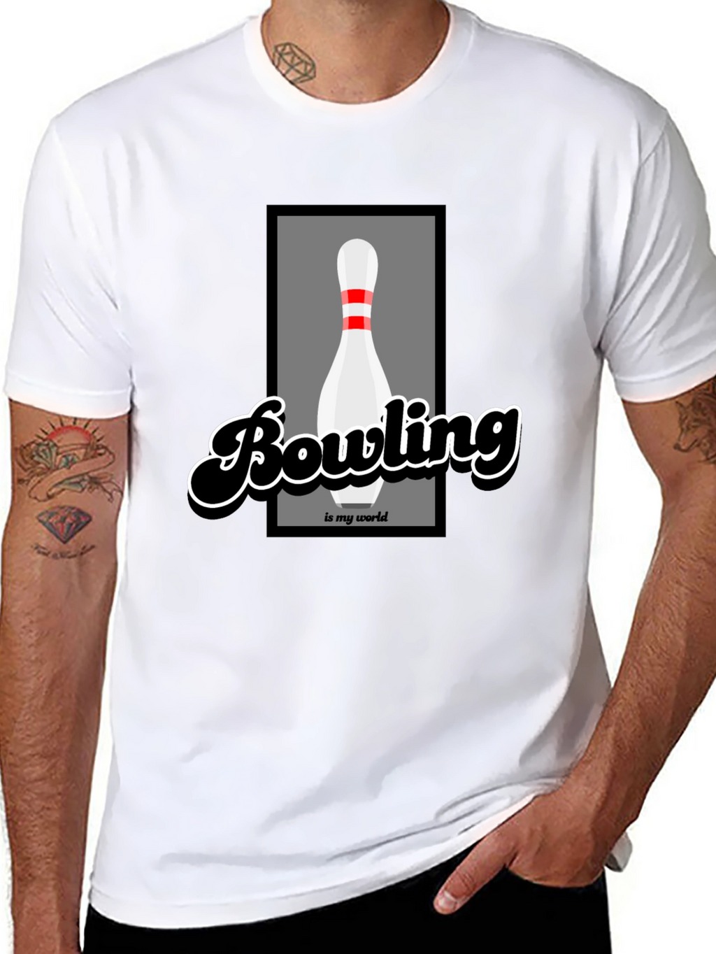 Bowling is My World Graphic Tee