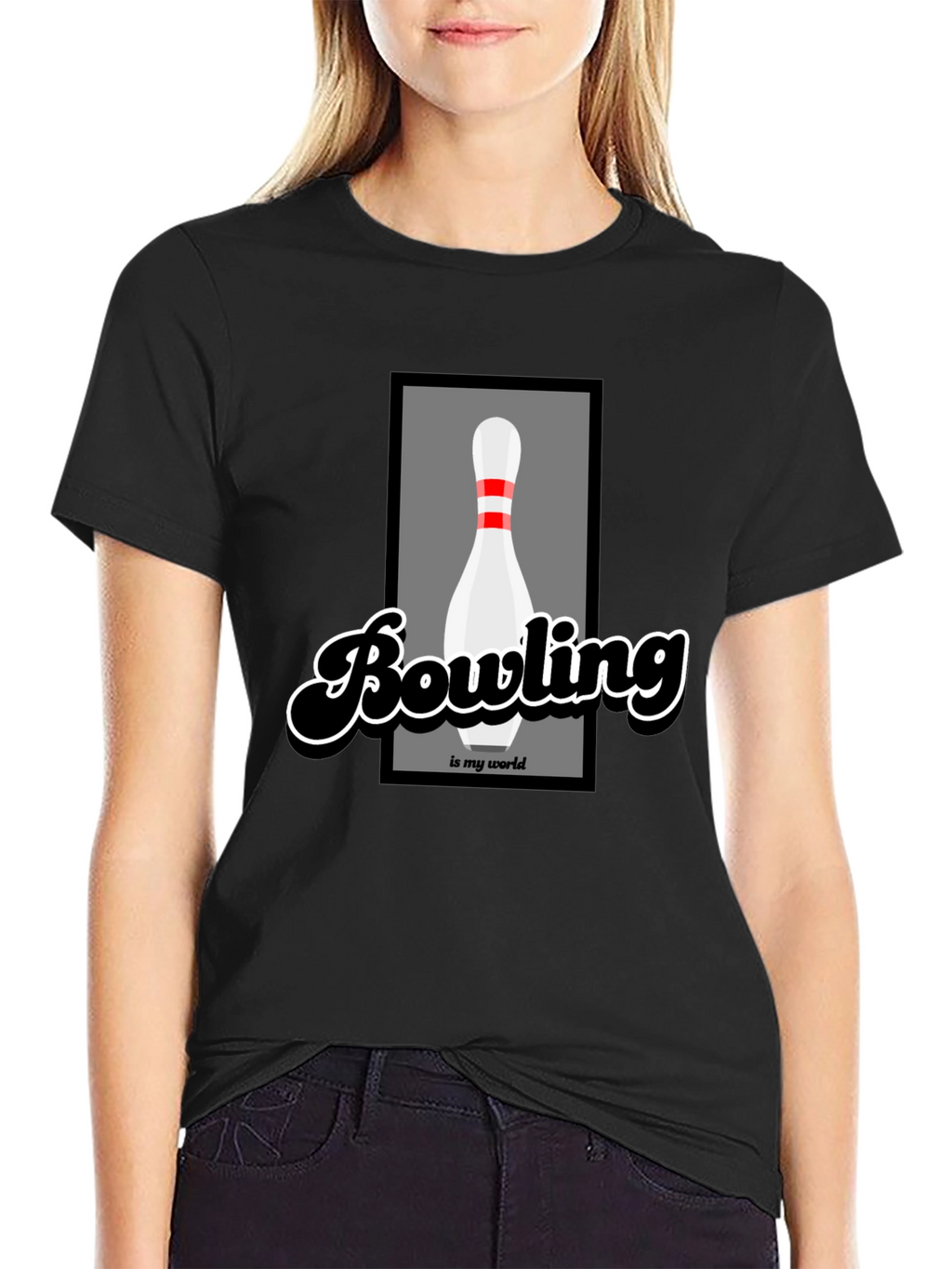 Bowling is My World Graphic Tee