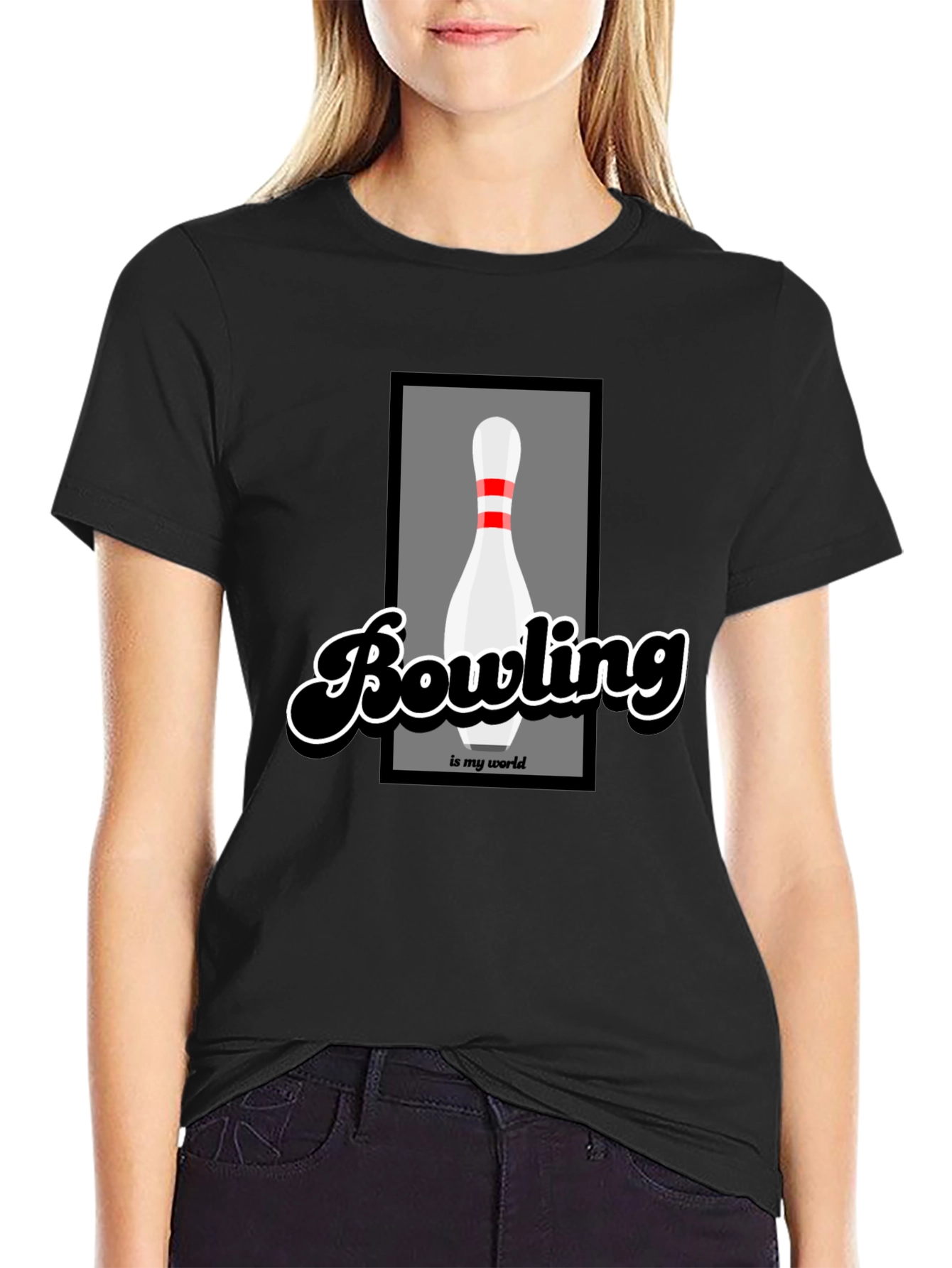 Bowling is My World Graphic Tee