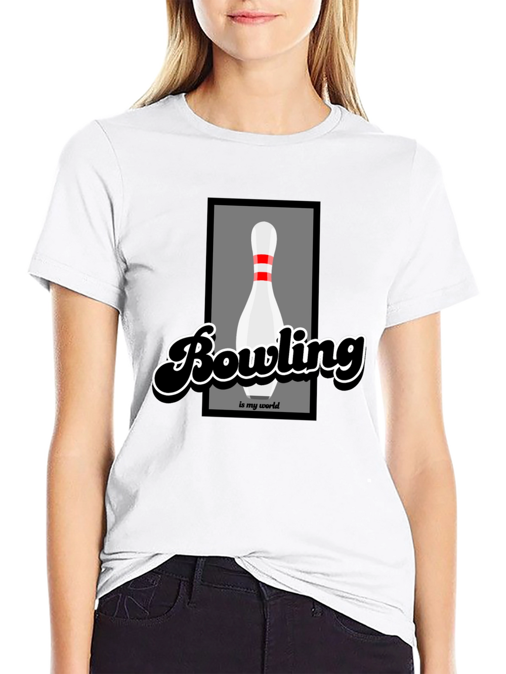 Bowling is My World Graphic Tee