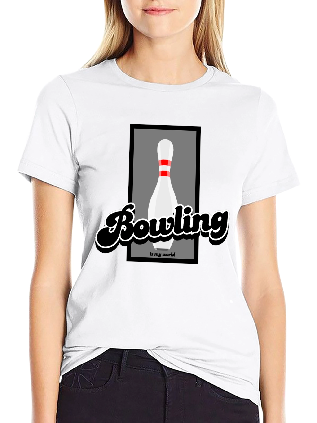 Bowling is My World Graphic Tee
