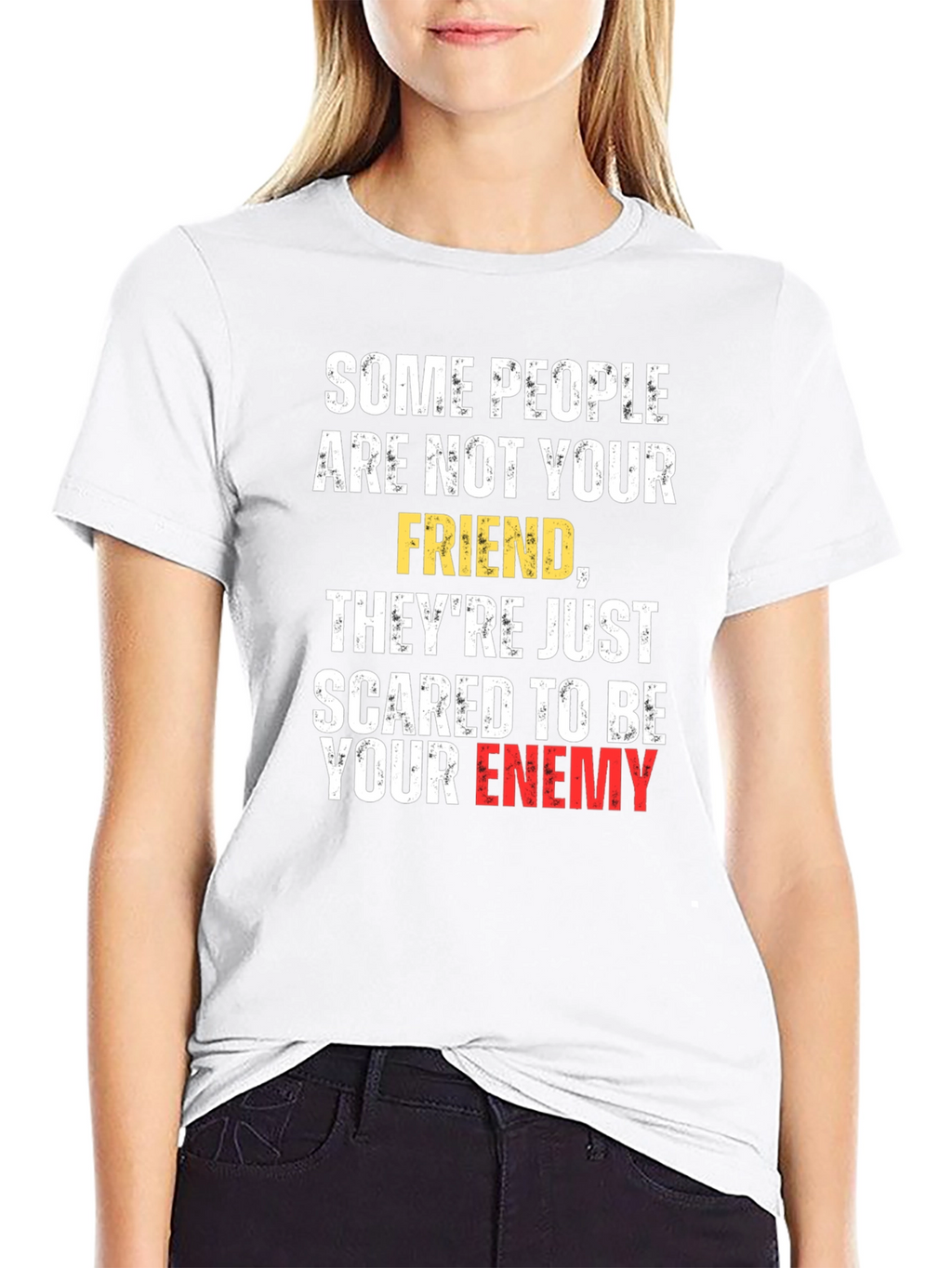 Sarcastic Friend Enemy Graphic Tee