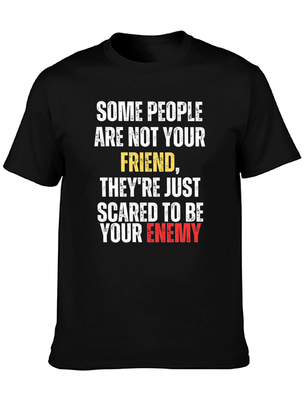 Sarcastic Friend Enemy Graphic Tee