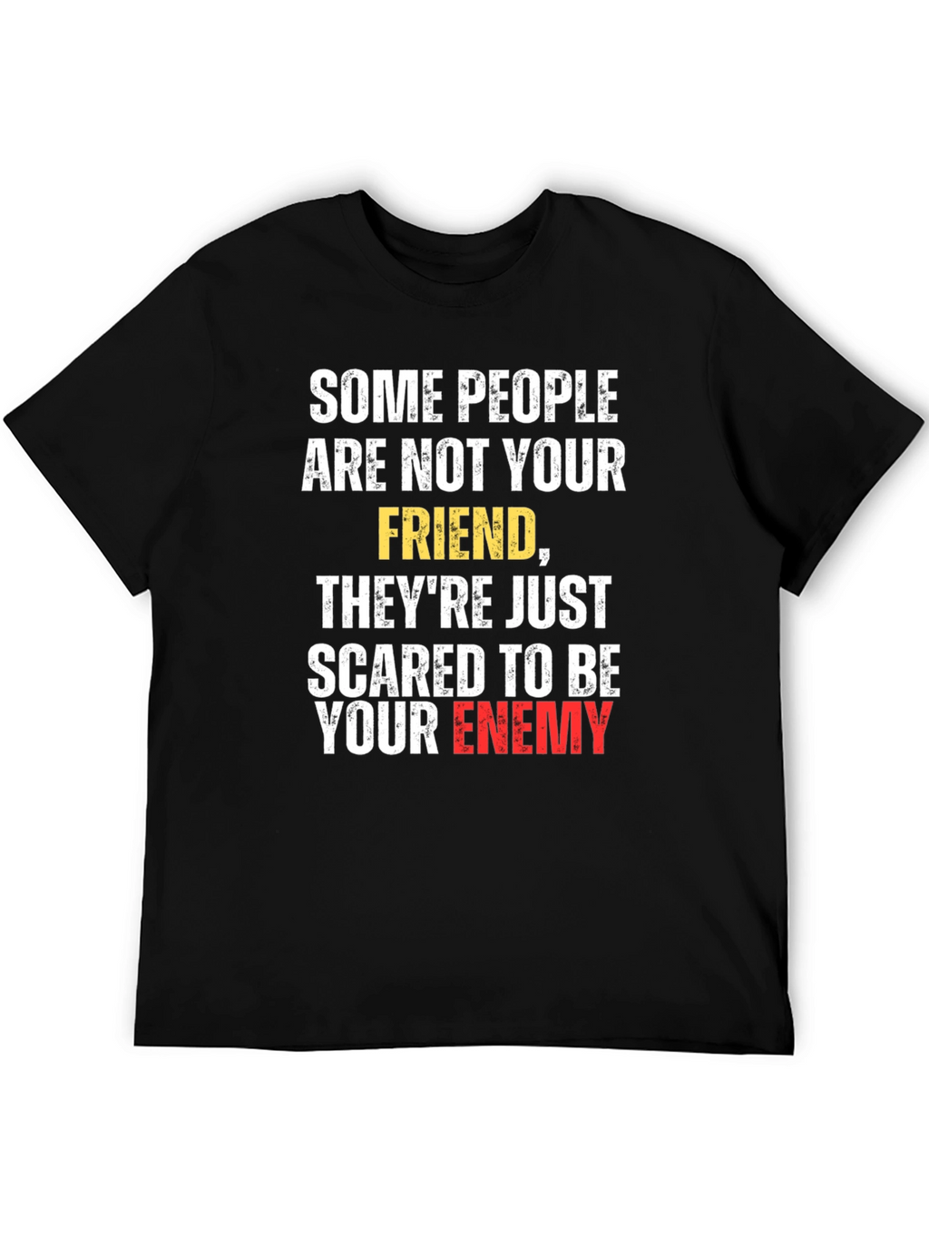 Sarcastic Friend Enemy Graphic Tee