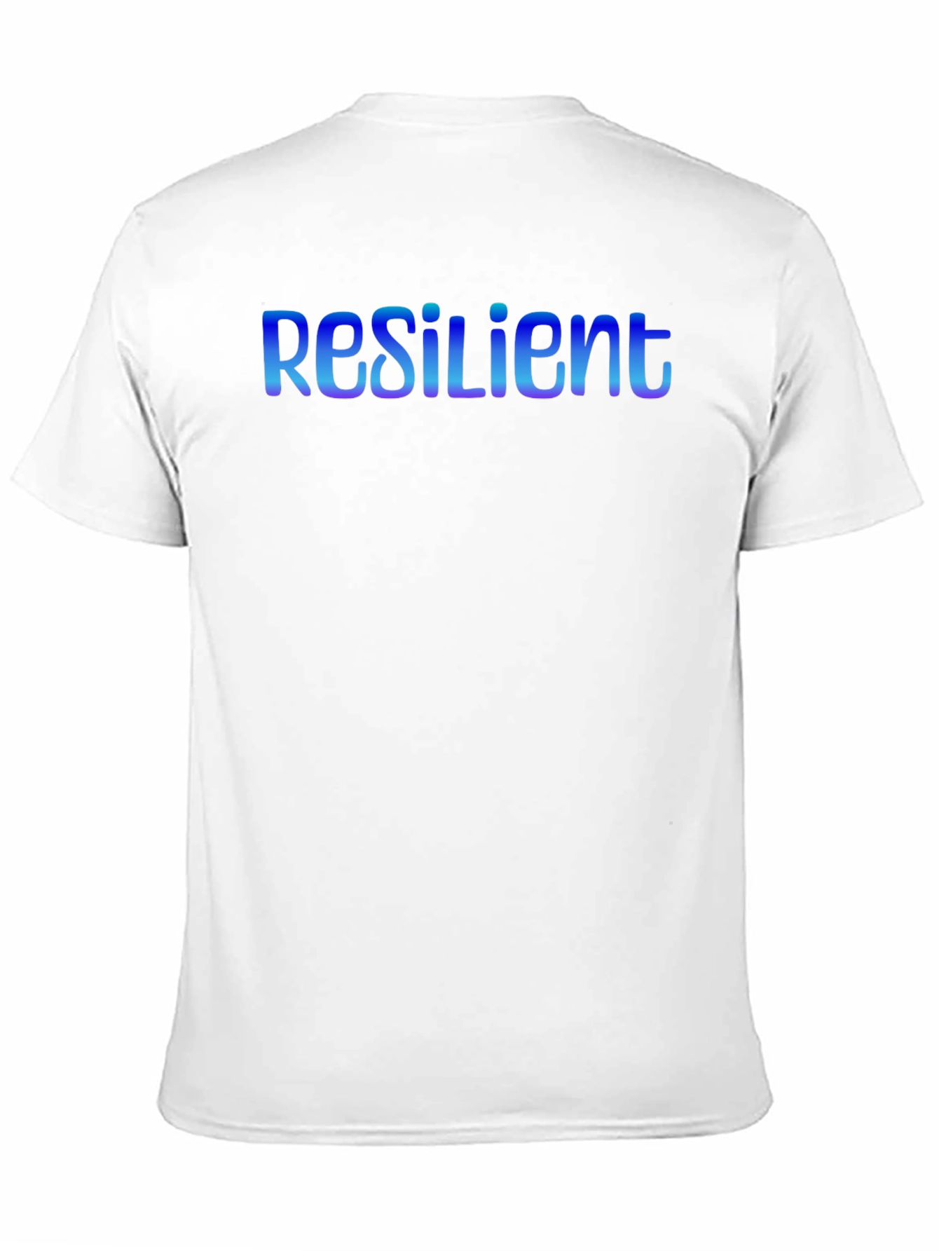 Resilient Black T-Shirt - Stylish Graphic Tee