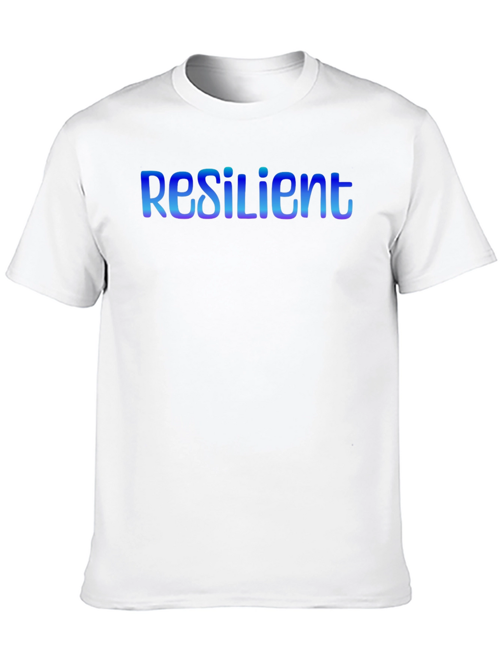 Resilient Black T-Shirt - Stylish Graphic Tee