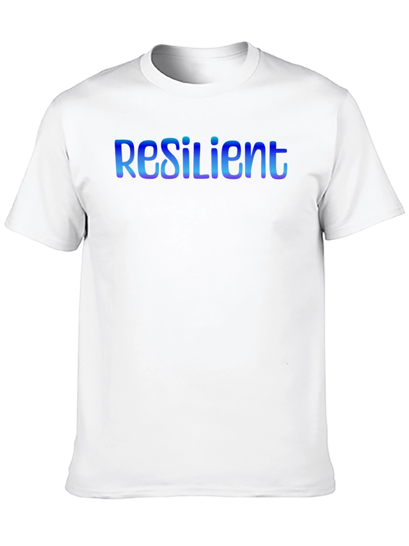 Resilient Black T-Shirt - Stylish Graphic Tee