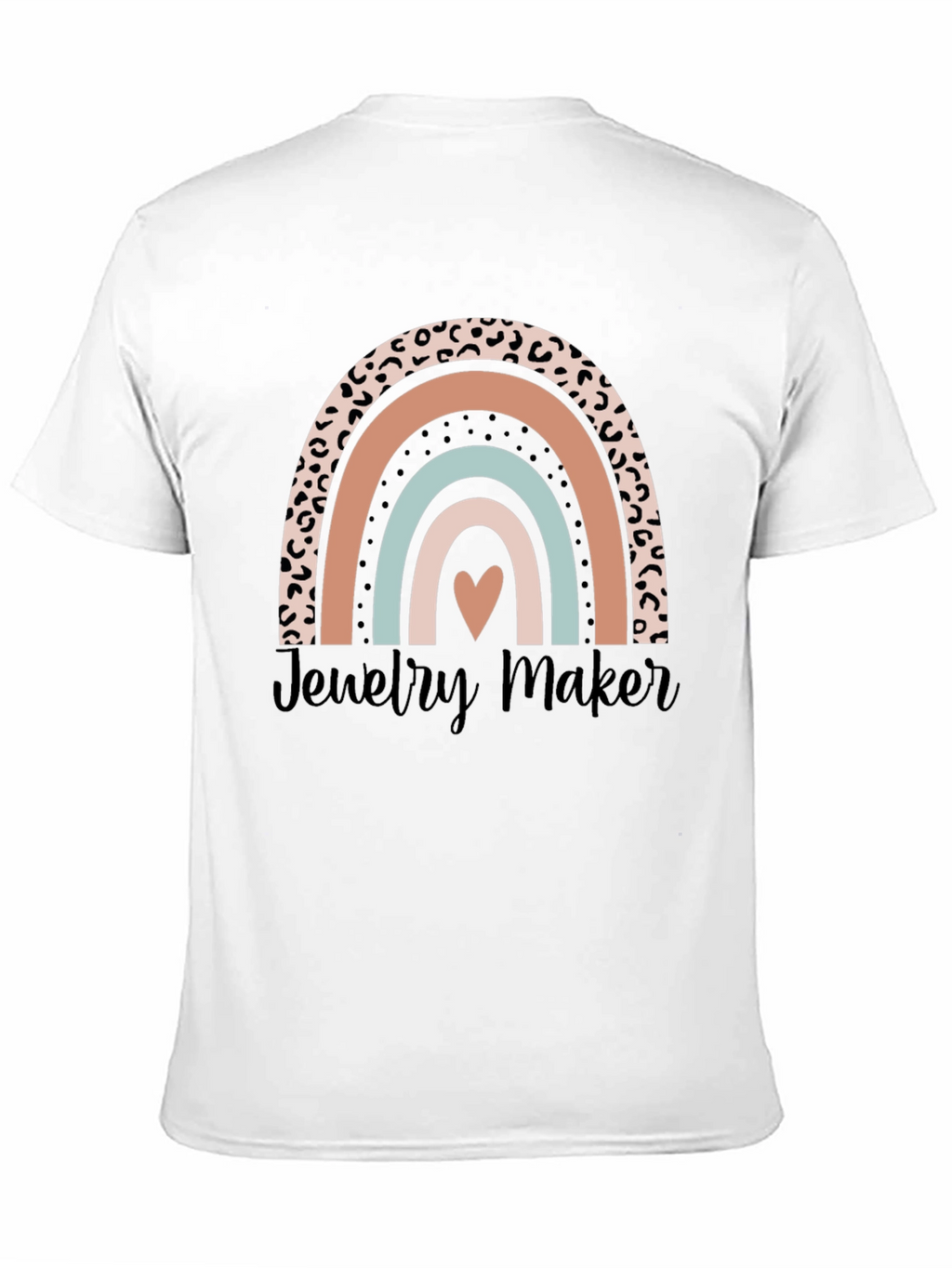 Jewelry Maker Leopard Rainbow T-Shirt
