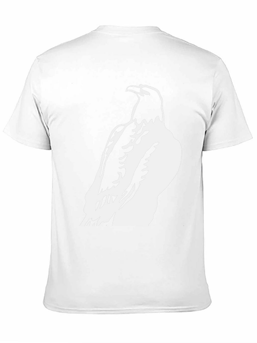 Raven Graphic Tee - Black Cotton Blend Casual Wear