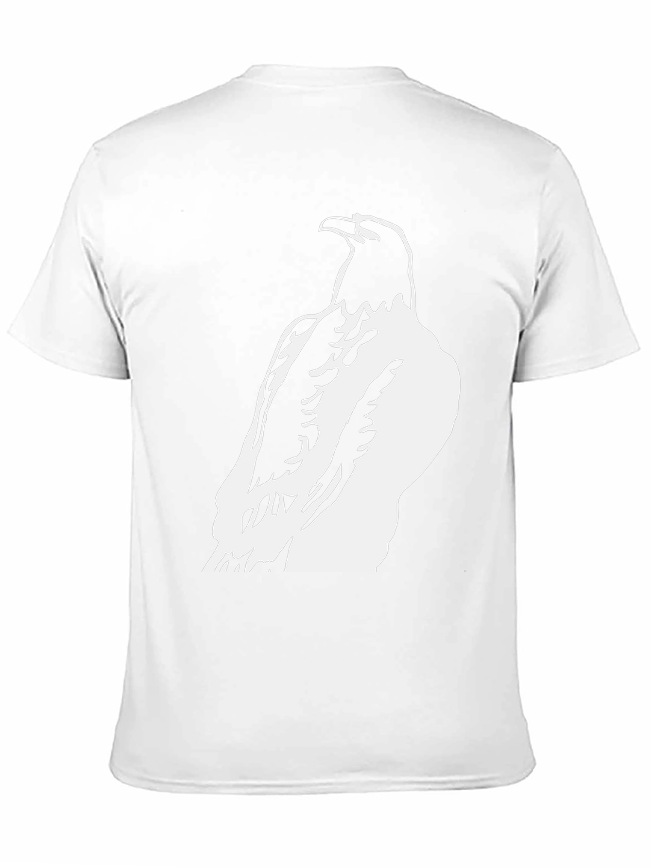 Raven Graphic Tee - Black Cotton Blend Casual Wear