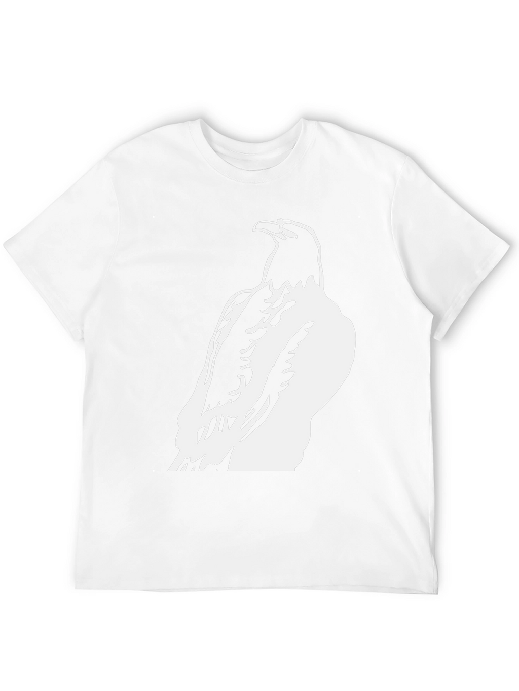 Raven Graphic Tee - Black Cotton Blend Casual Wear