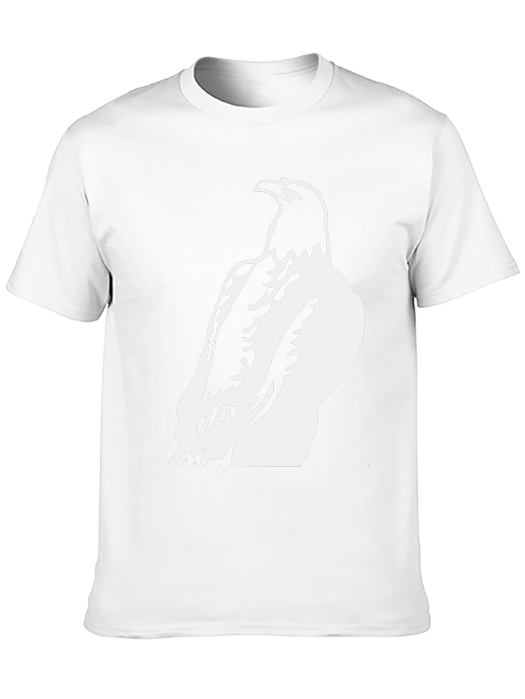 Raven Graphic Tee - Black Cotton Blend Casual Wear