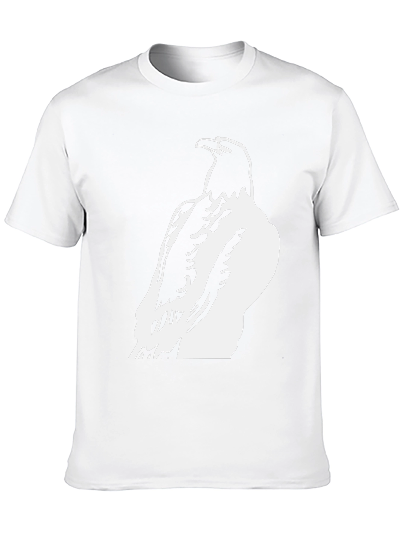 Raven Graphic Tee - Black Cotton Blend Casual Wear