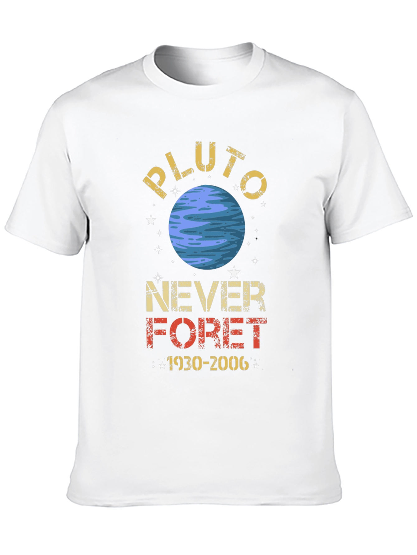 Pluto Never Forget Graphic Tee