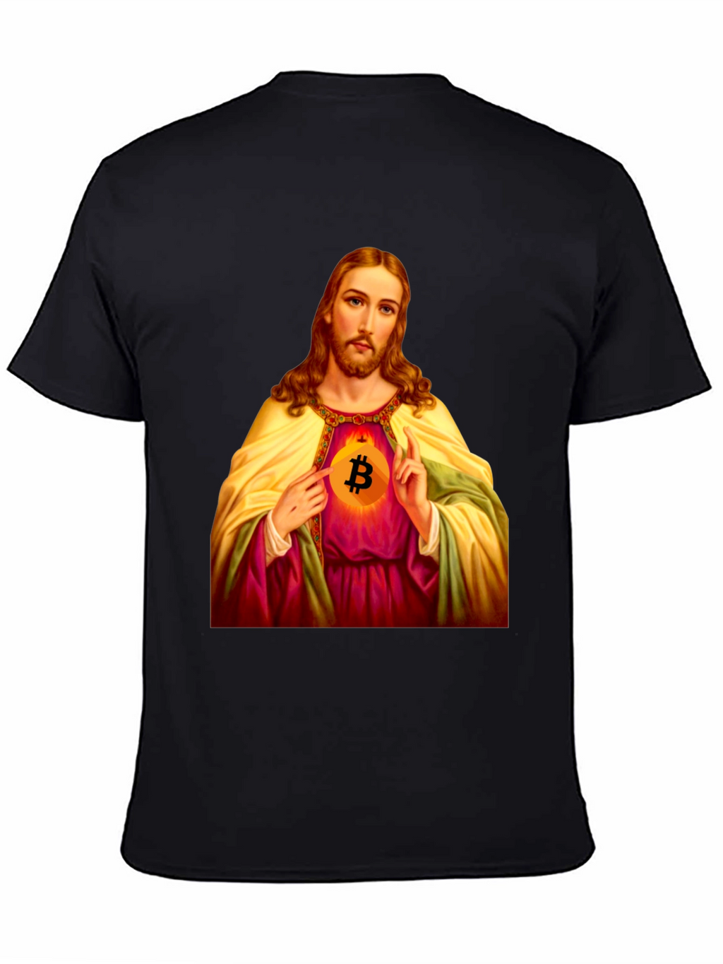 Bitcoin Jesus T-Shirt - Faith & Crypto Style