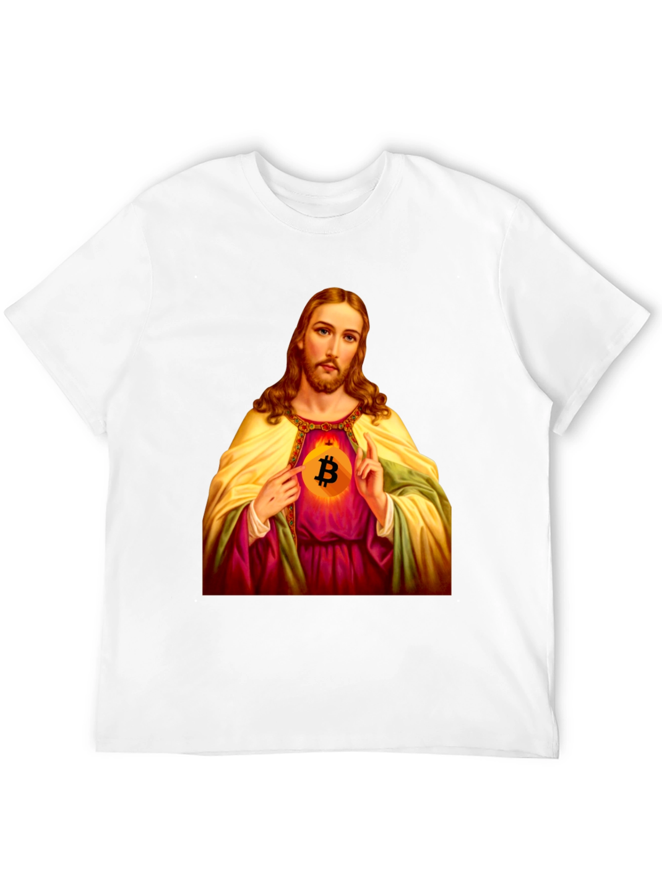 Bitcoin Jesus T-Shirt - Faith & Crypto Style