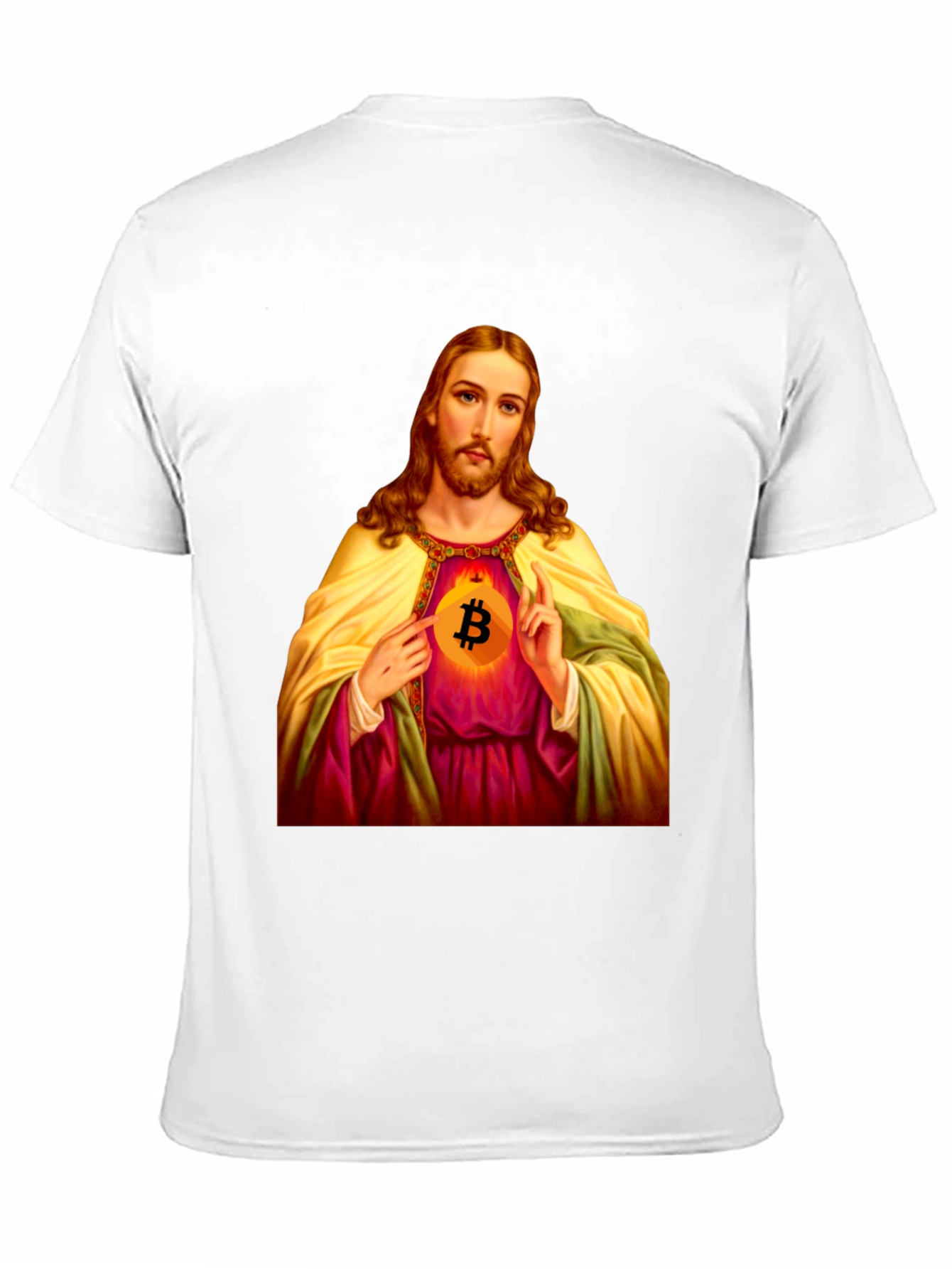 Bitcoin Jesus T-Shirt - Faith & Crypto Style