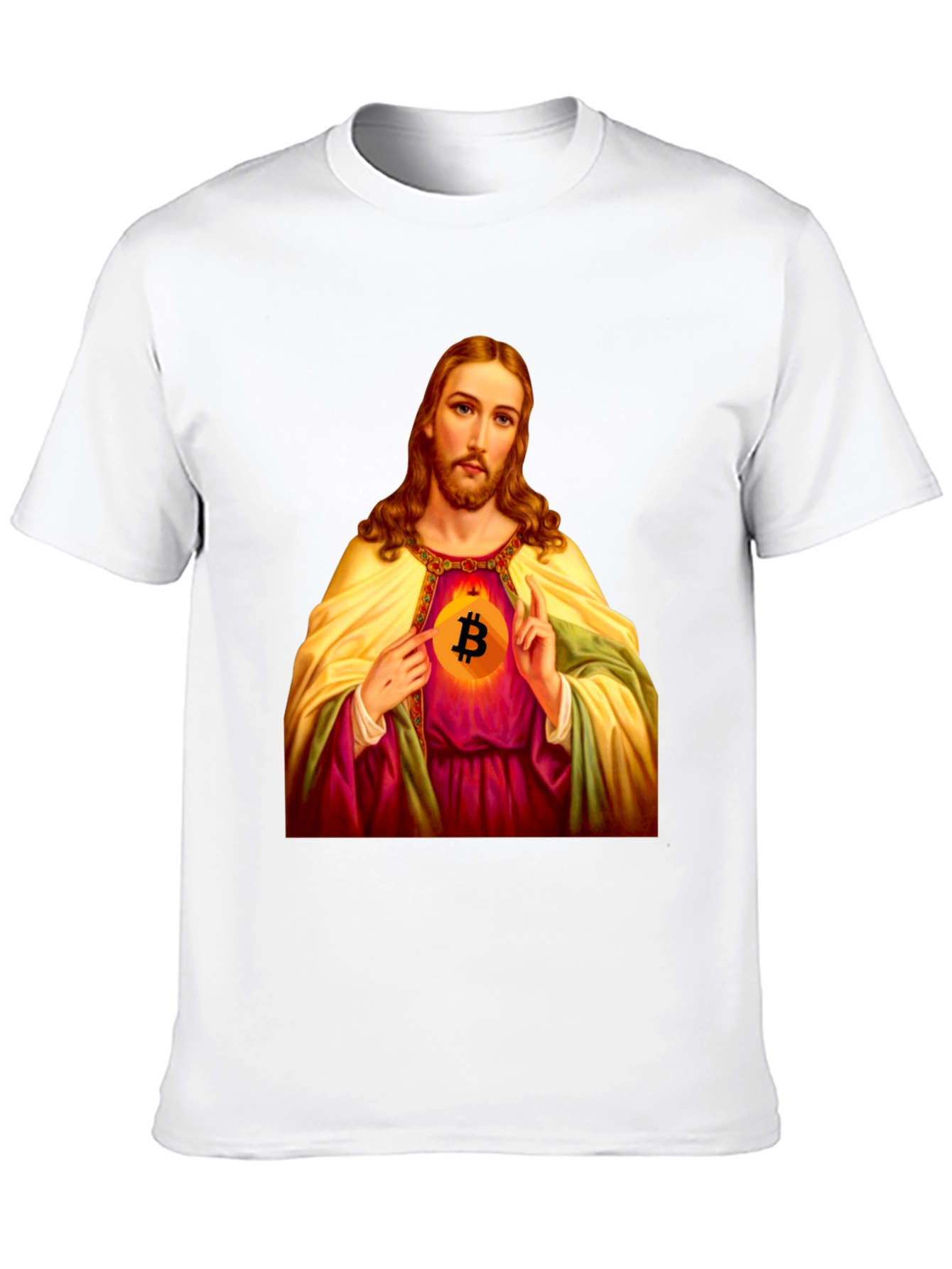 Bitcoin Jesus T-Shirt - Faith & Crypto Style