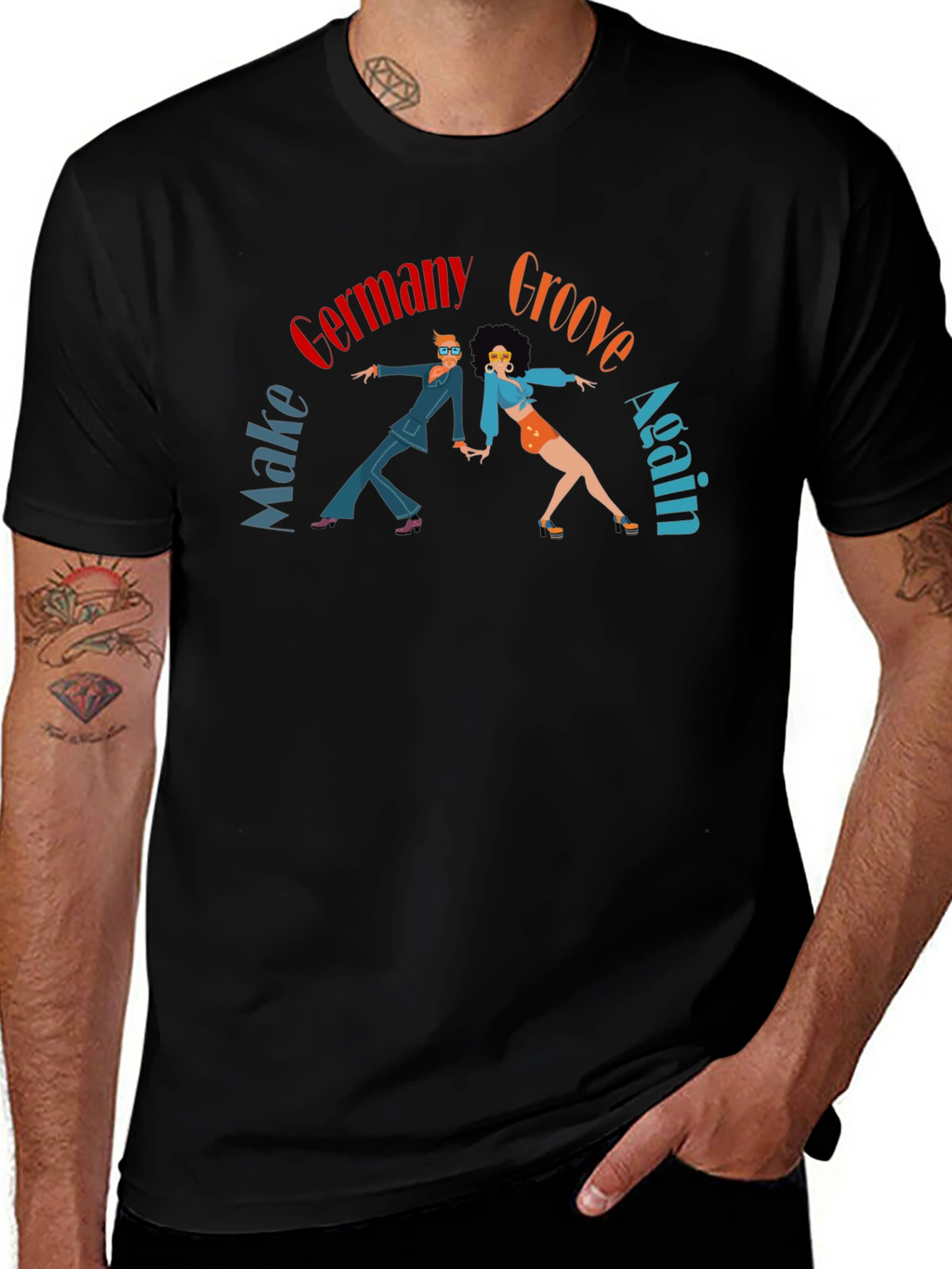 Germany Groove T-Shirt - Retro Dance Design
