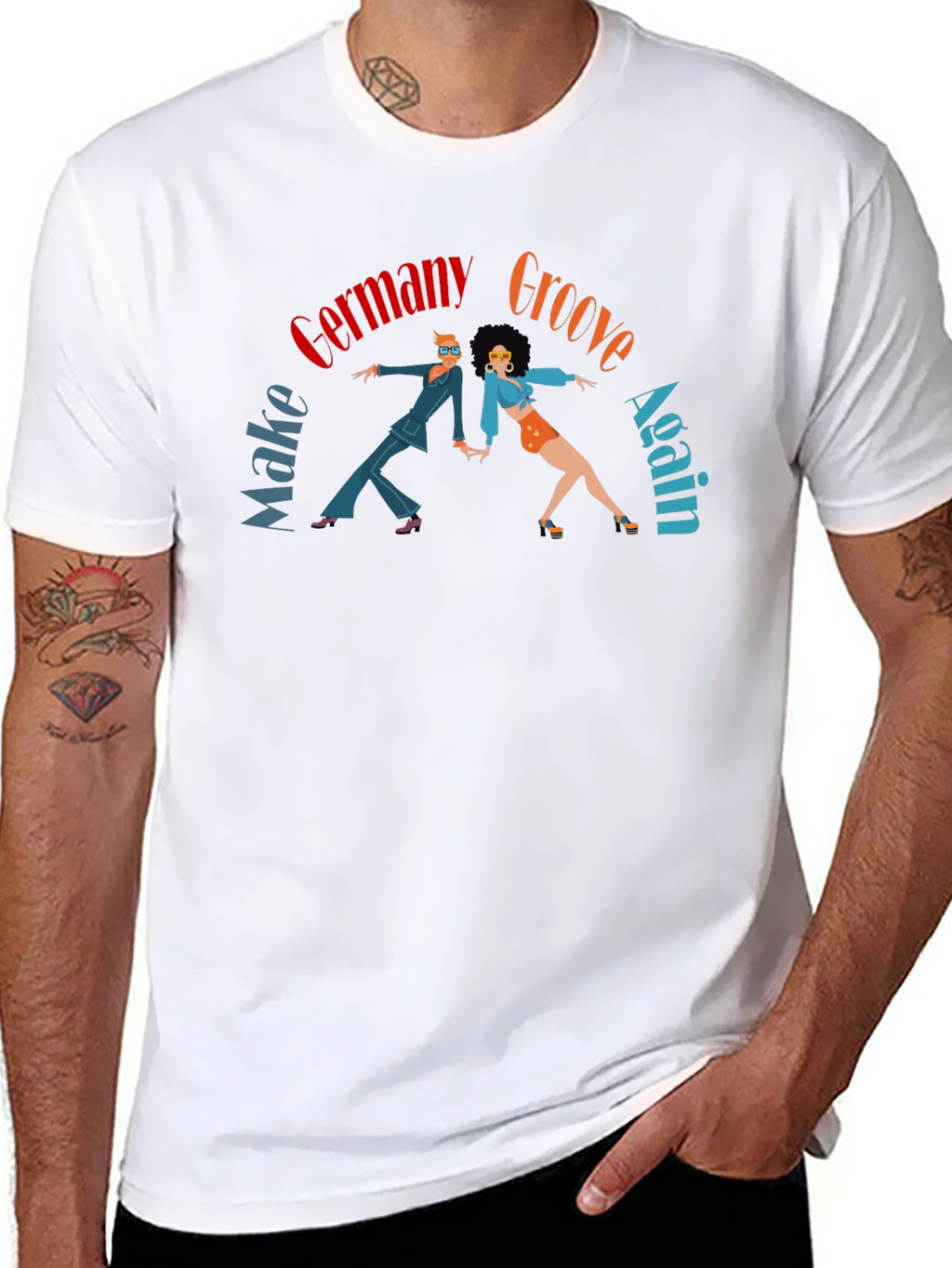 Germany Groove T-Shirt - Retro Dance Design