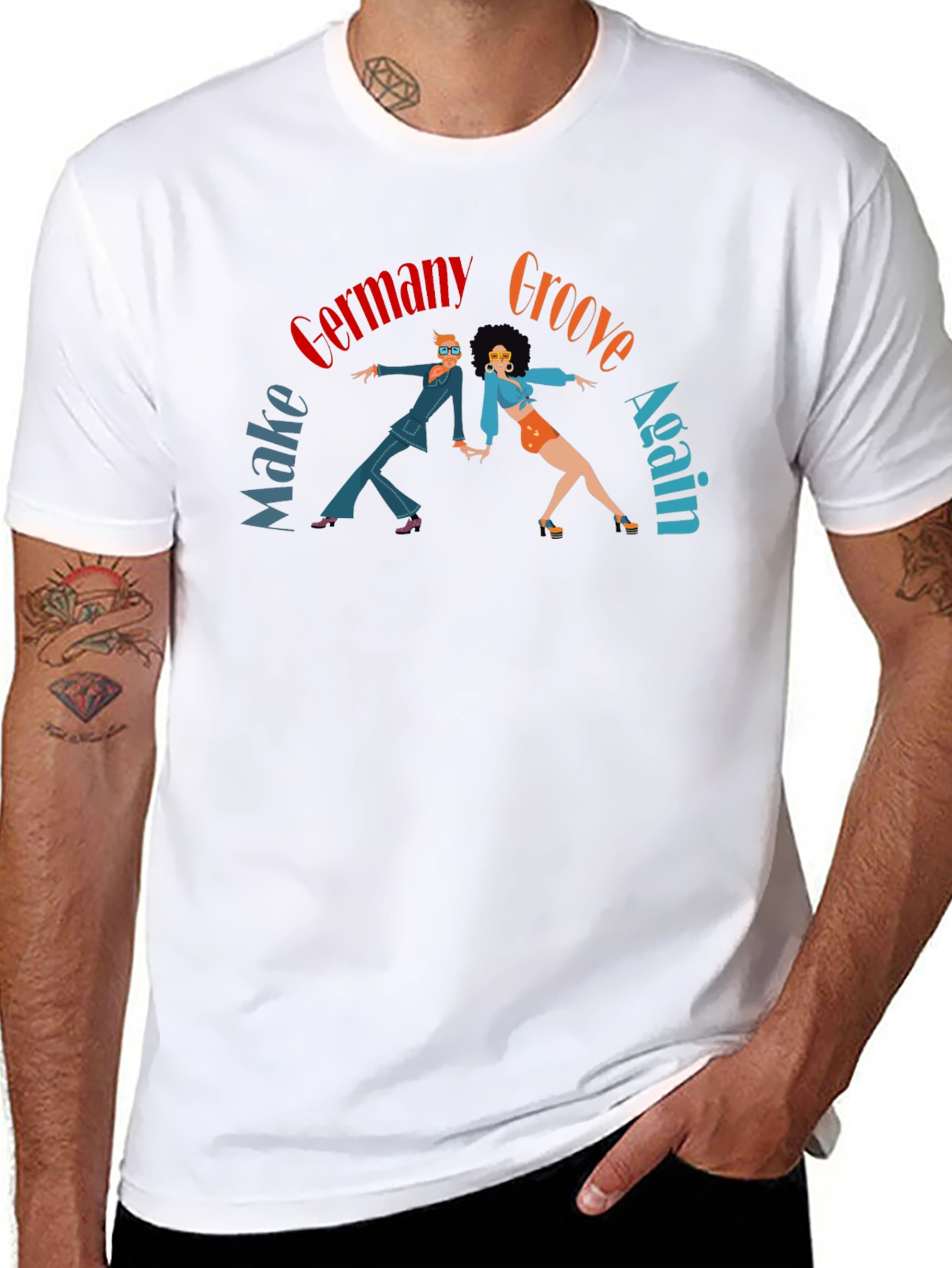 Germany Groove T-Shirt - Retro Dance Design