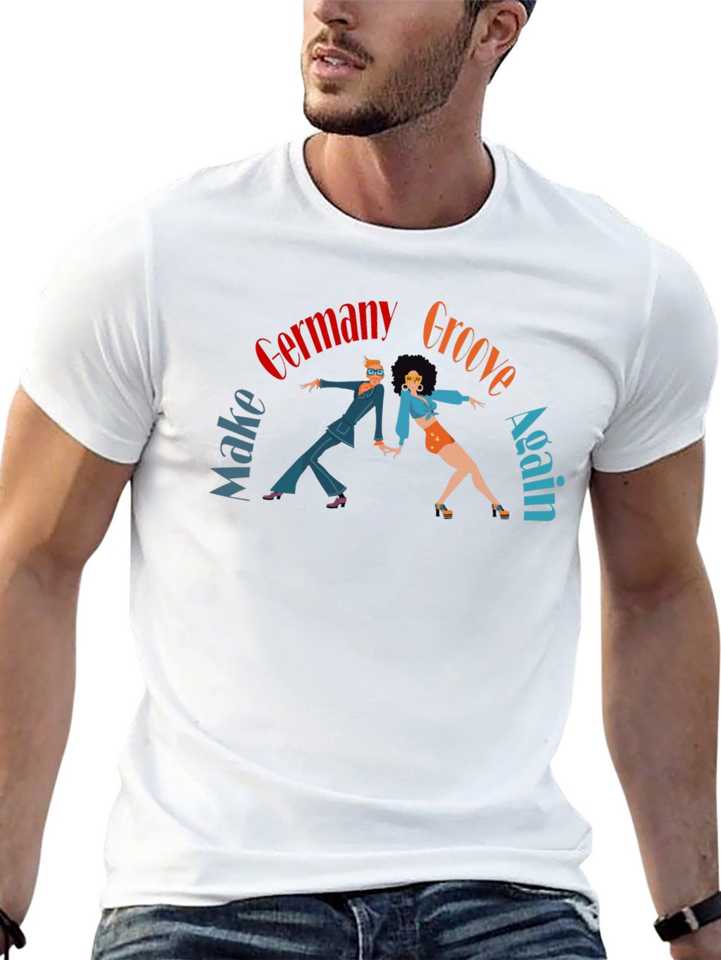 Germany Groove T-Shirt - Retro Dance Design