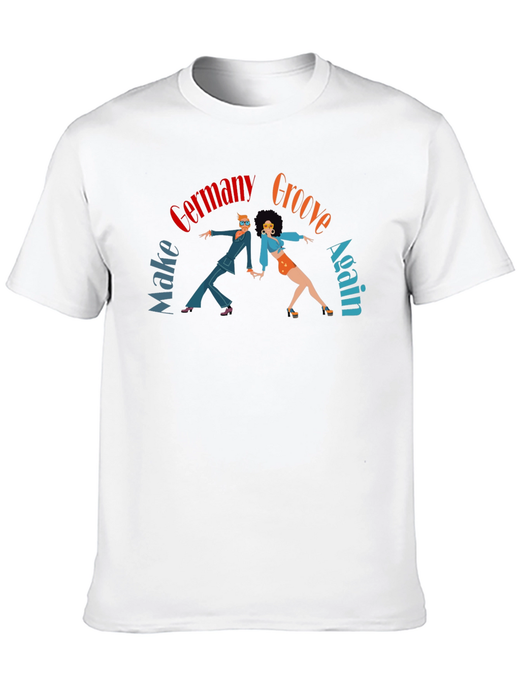 Germany Groove T-Shirt - Retro Dance Design