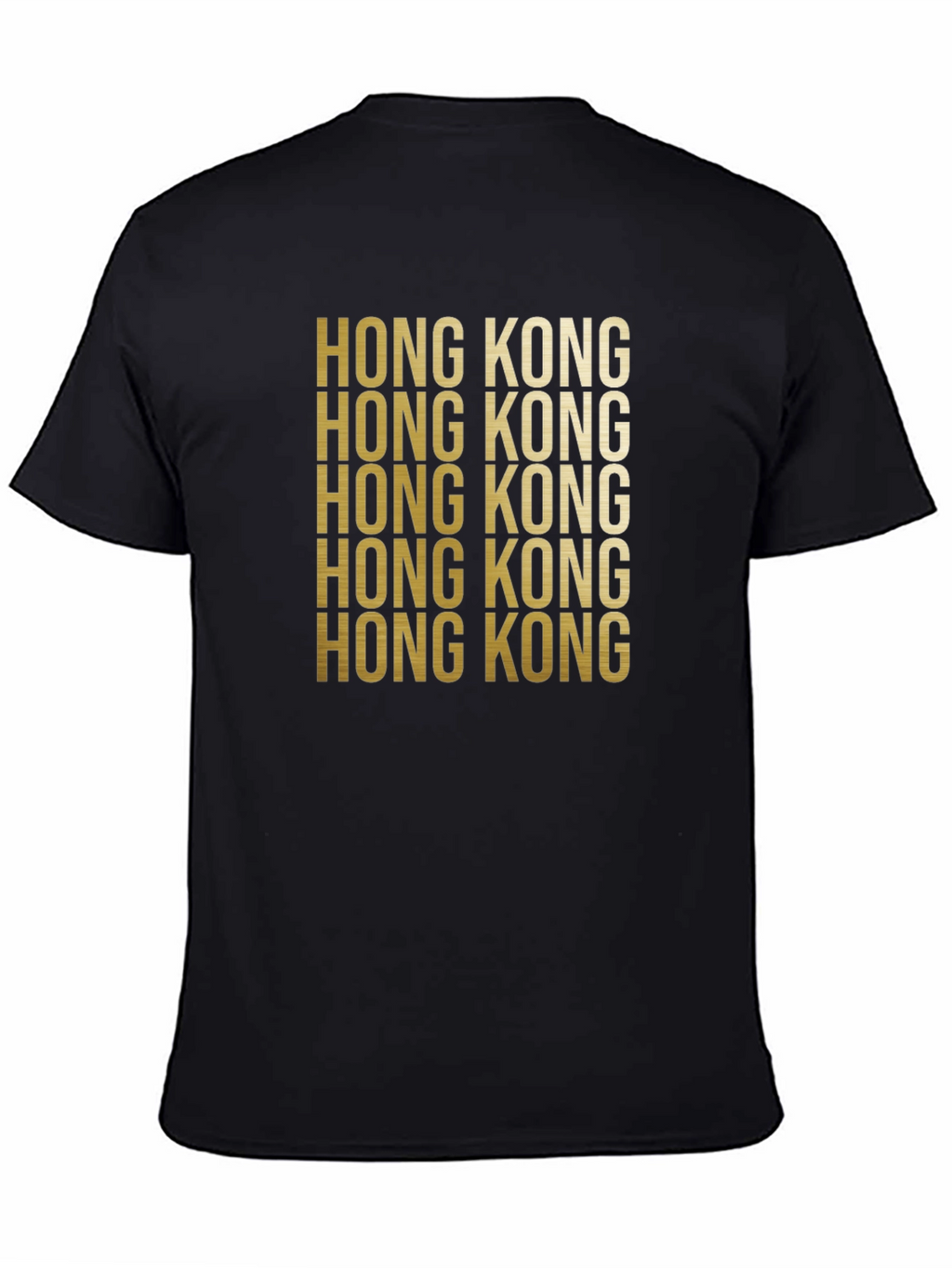 Hong Kong Graphic T-Shirt - Black