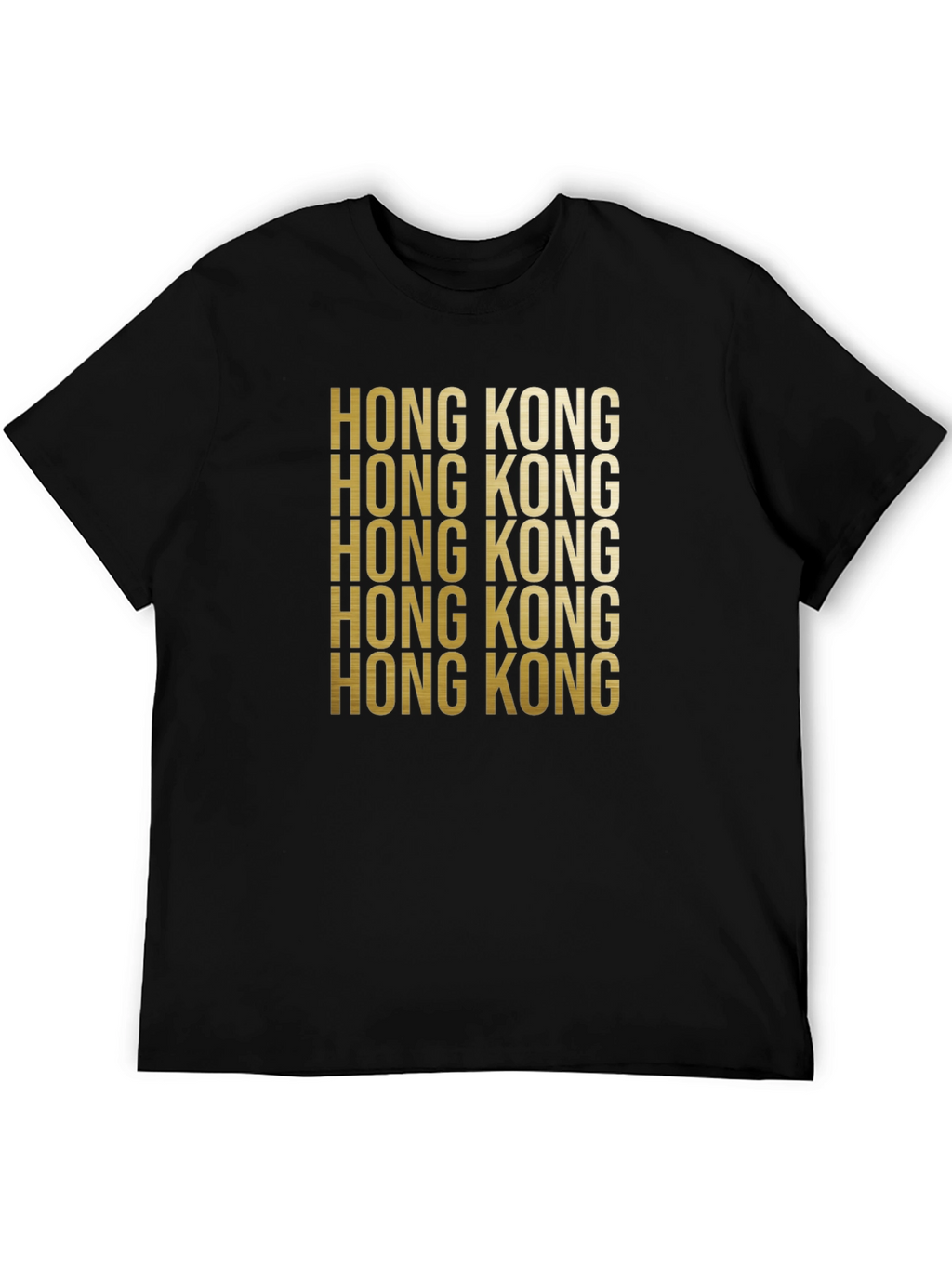 Hong Kong Graphic T-Shirt - Black