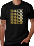 Hong Kong Graphic T-Shirt - Black