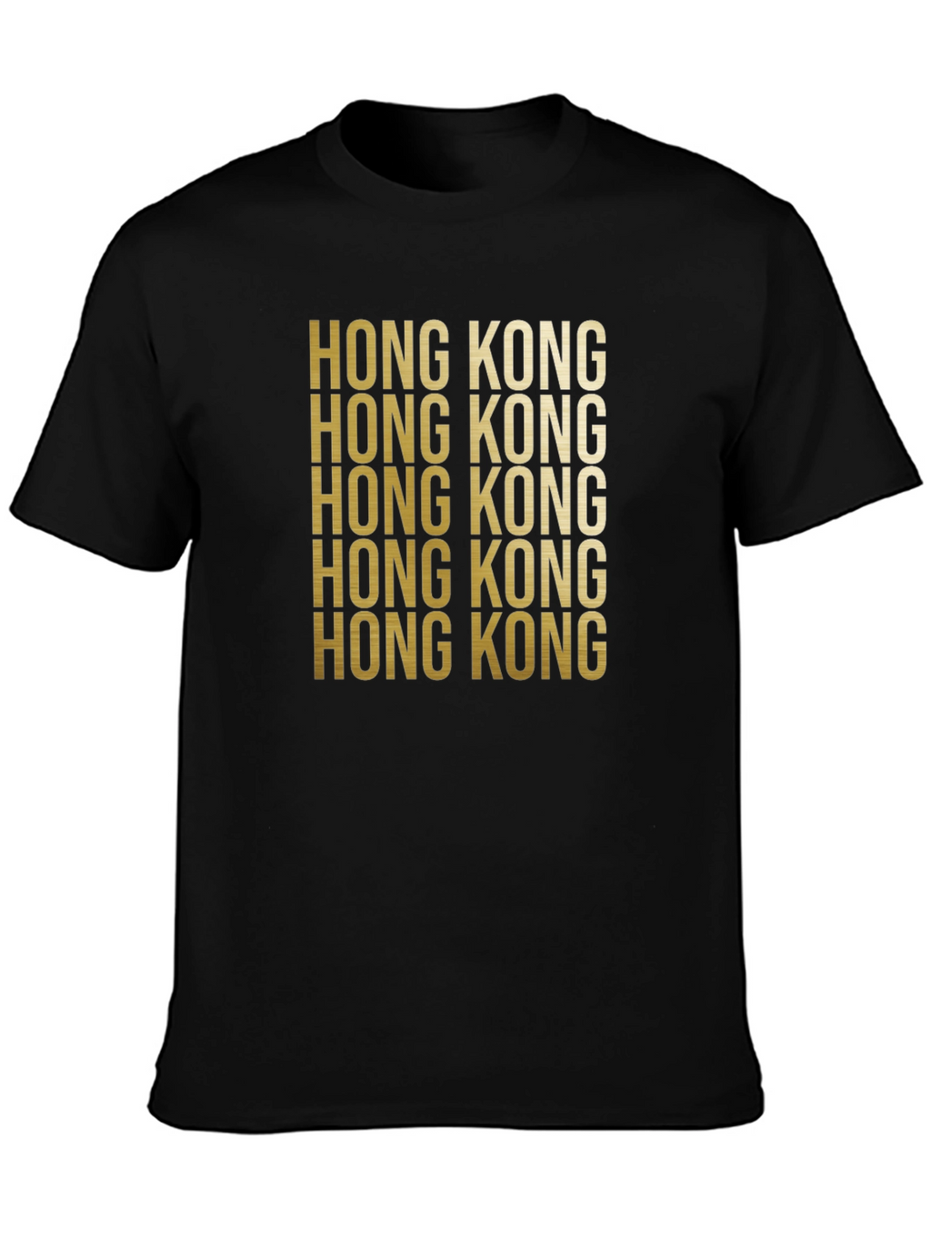 Hong Kong Graphic T-Shirt - Black