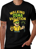 Walking OSHA Violation T-Shirt
