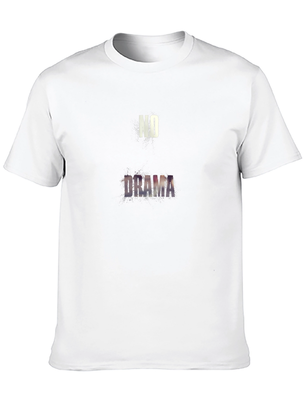 No Drama Black T-Shirt