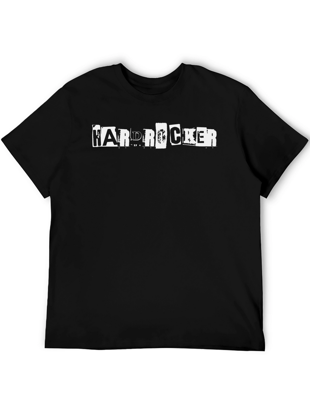Hard Rocker Graphic T-Shirt - Black Cotton Tee